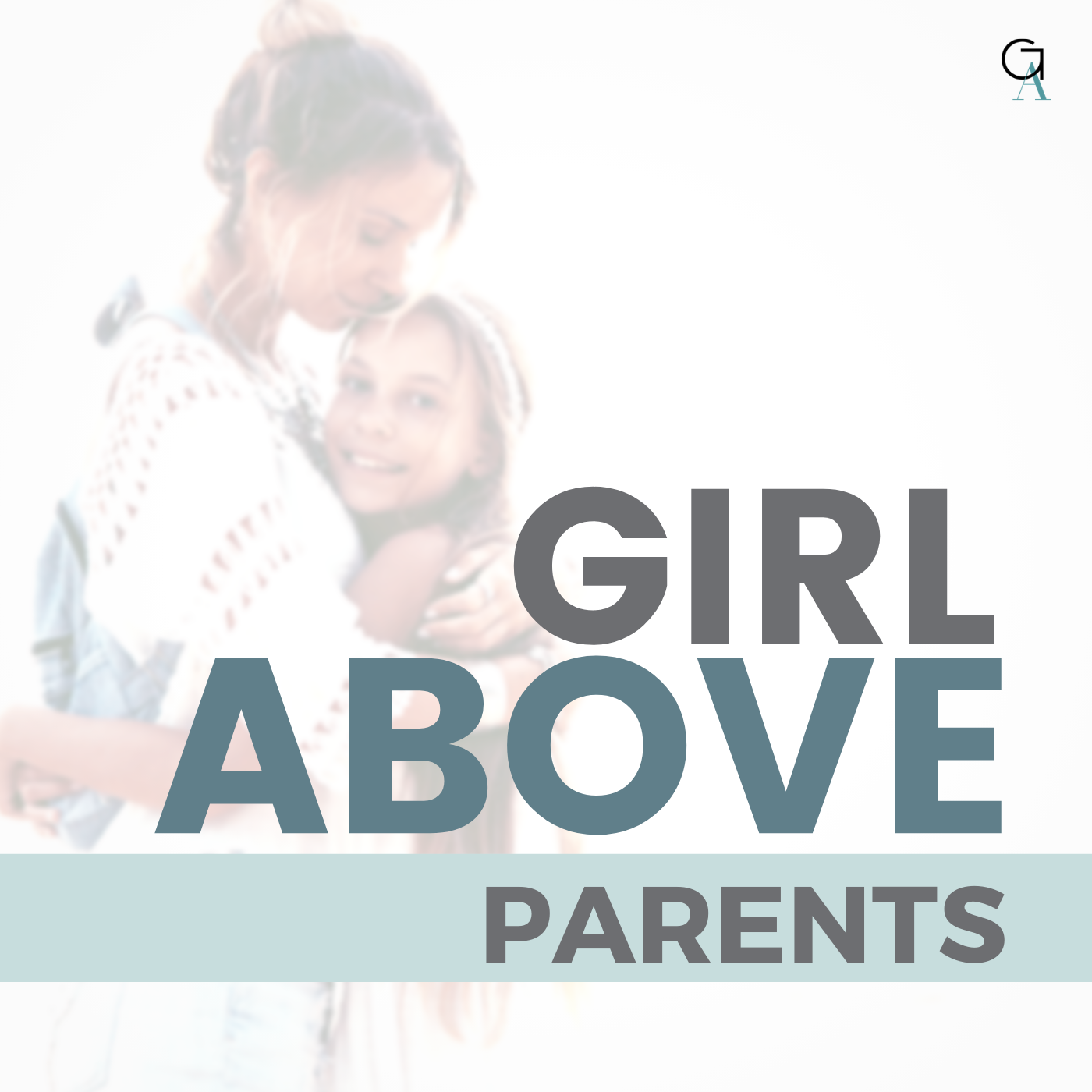 Girl Above Parents