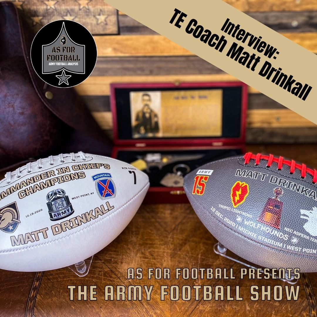 Interview: Army TE Coach Matt Drinkall