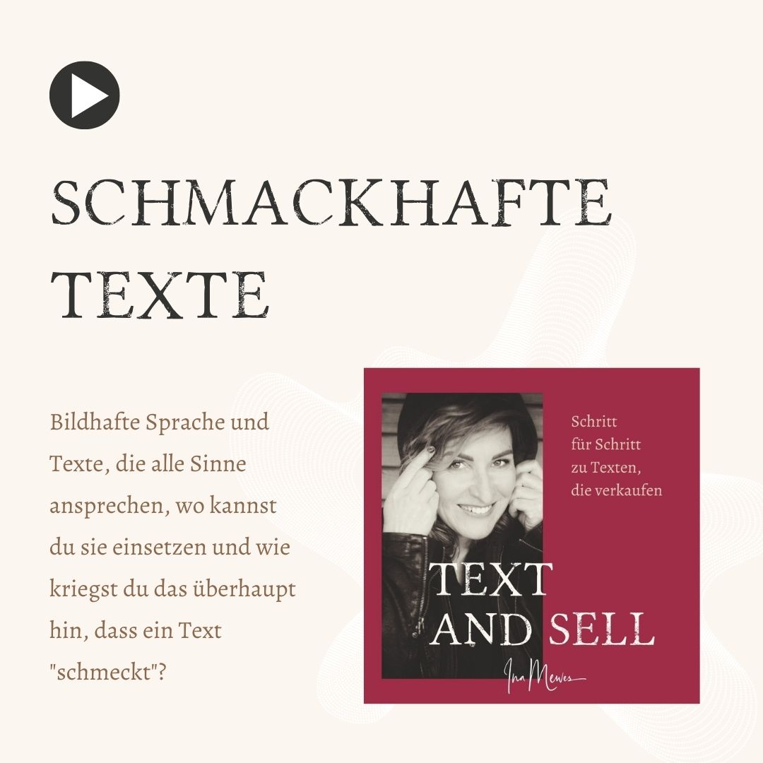 Schmackhafte Texte - so bringst du bildhafte Sprache rein