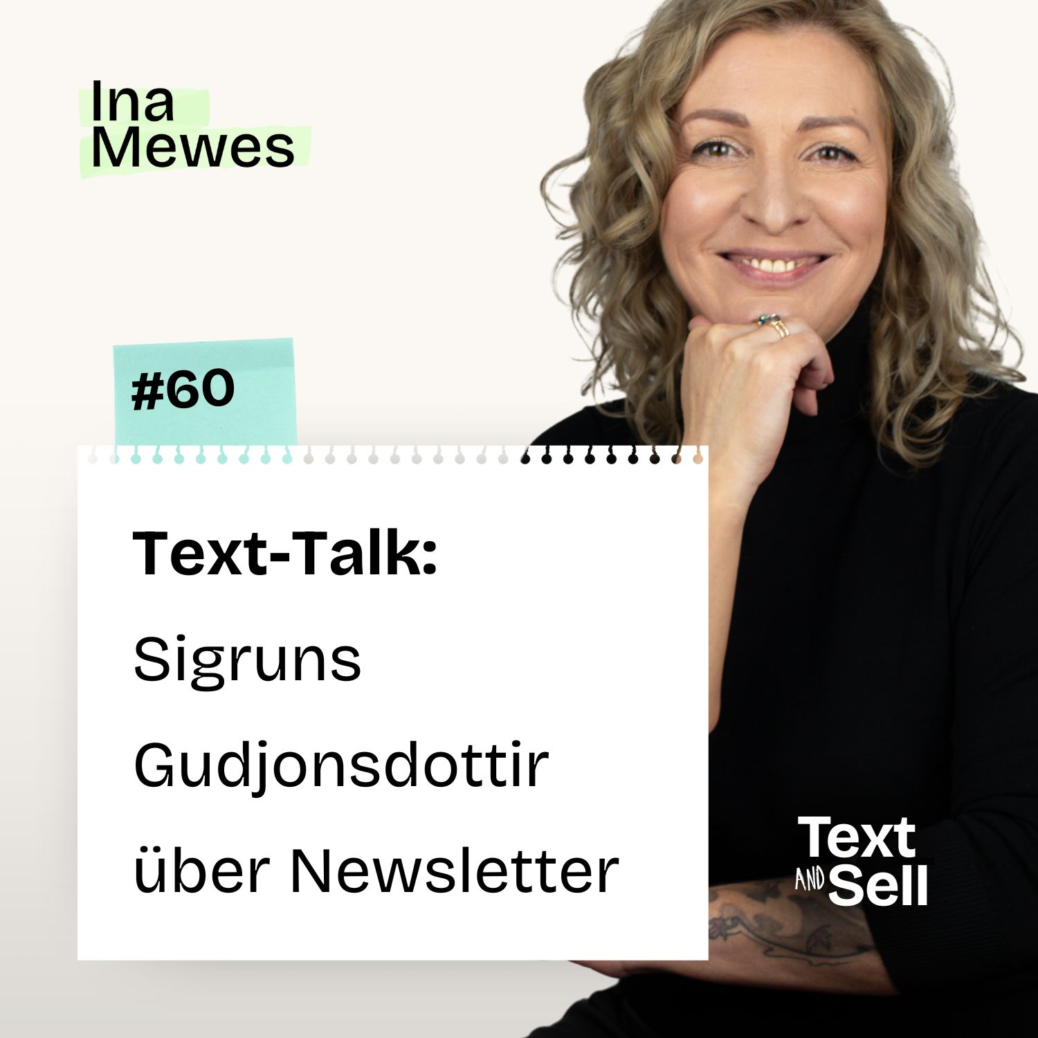 Text Talk: Sigrun Gudjonsdottir über Newsletter