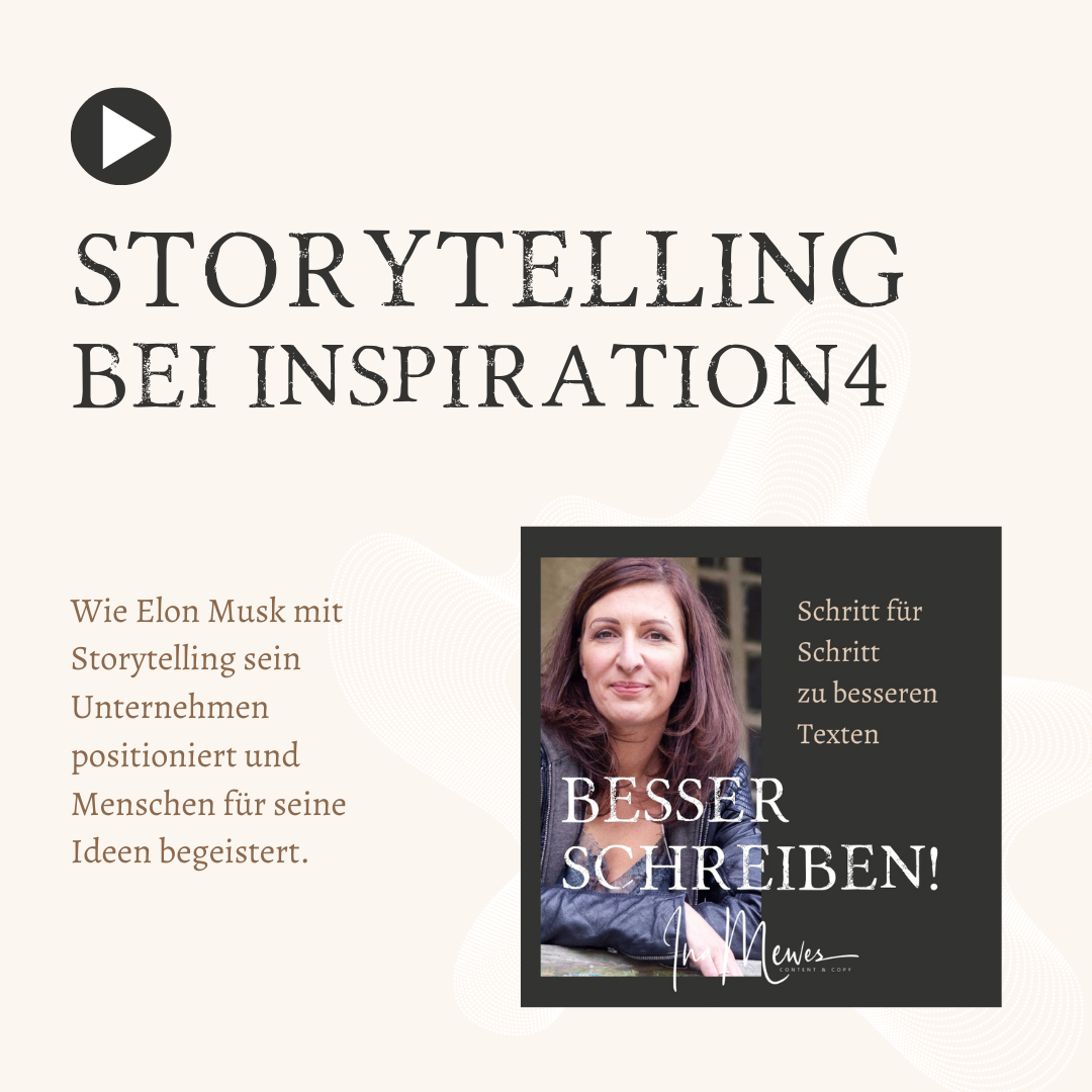 Inspiration 4 - so geht perfektes Storytelling