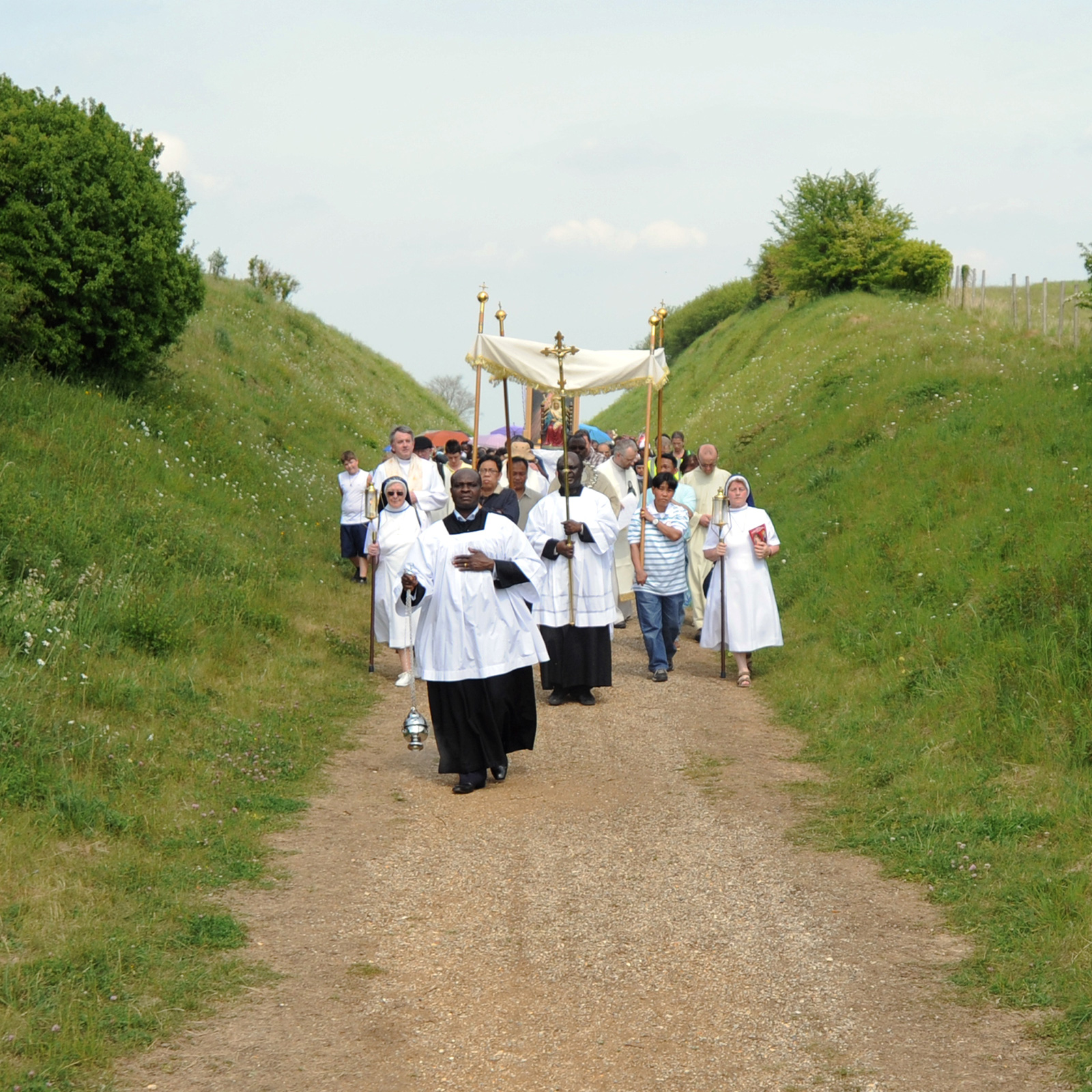 Walking pilgrimages in England and Wales