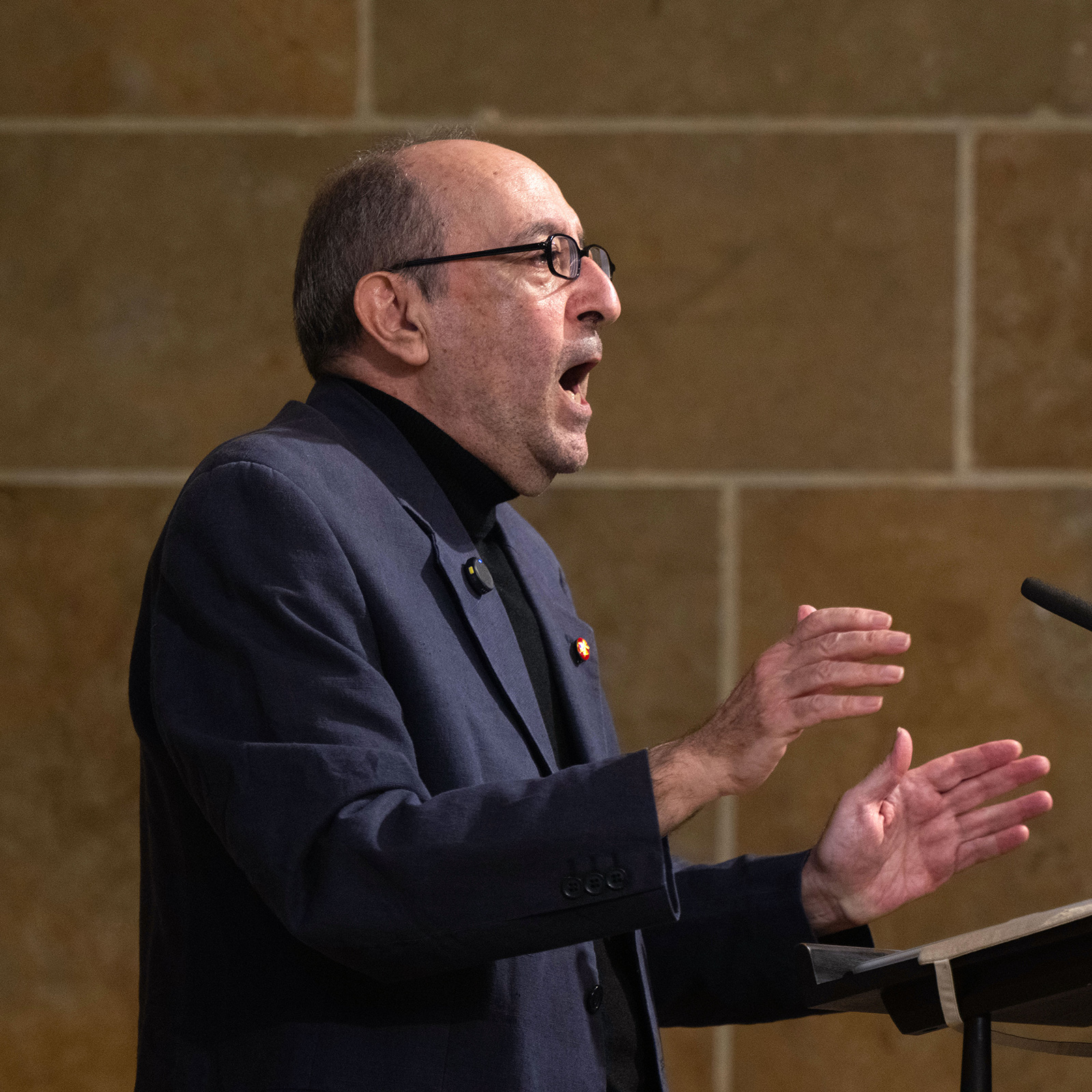 Keynote address at Middle East peace vigil in London