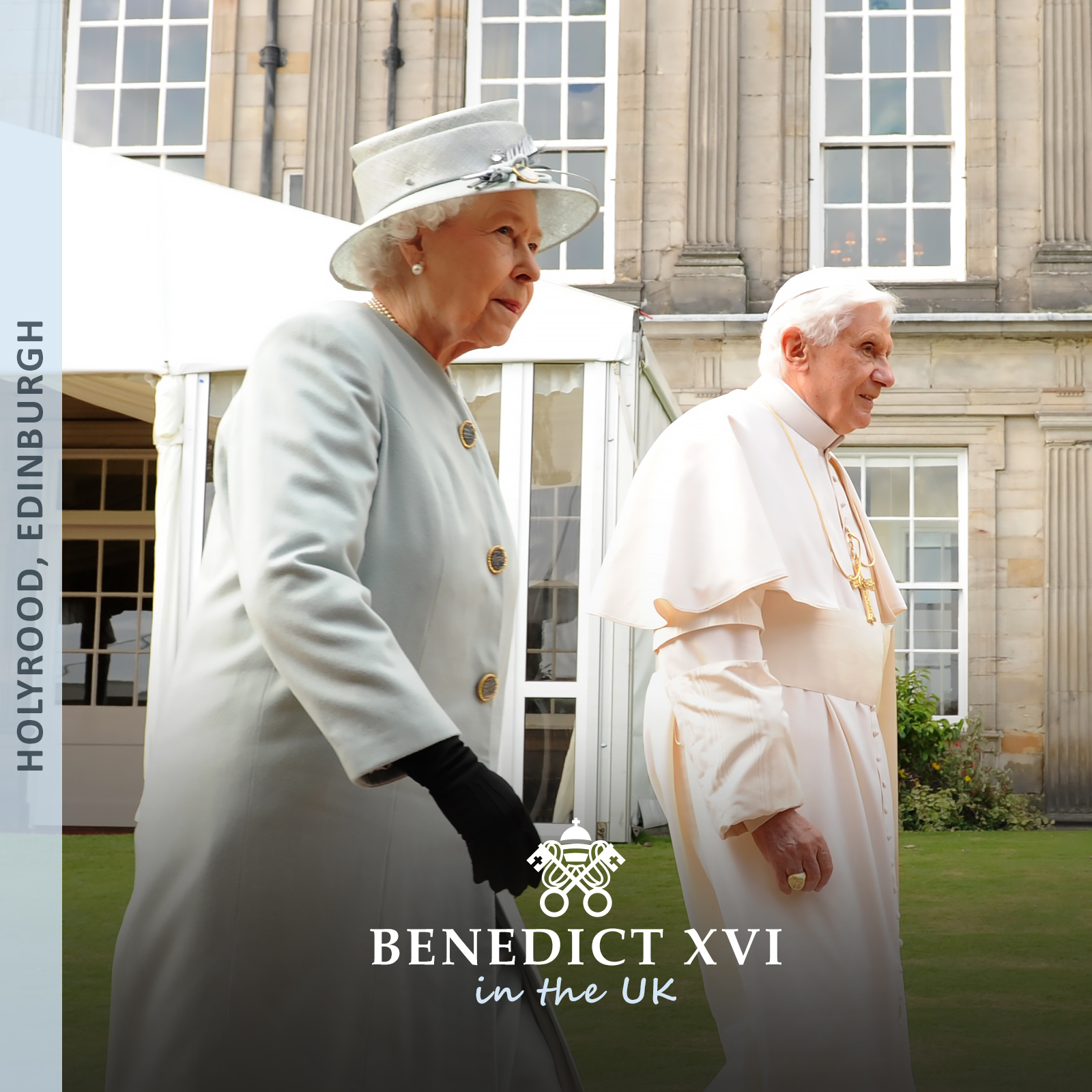  The Queen welcomes Pope Benedict to the UK 
