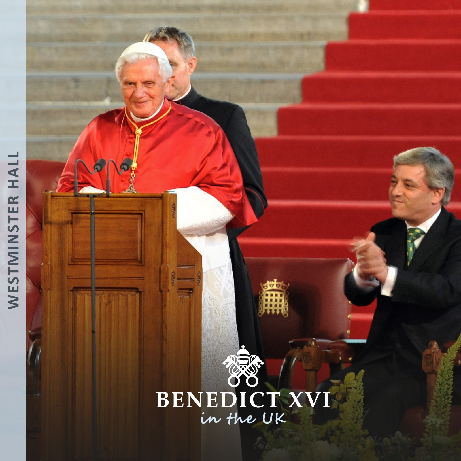 Benedict XVI in Westminster Hall, Parliament