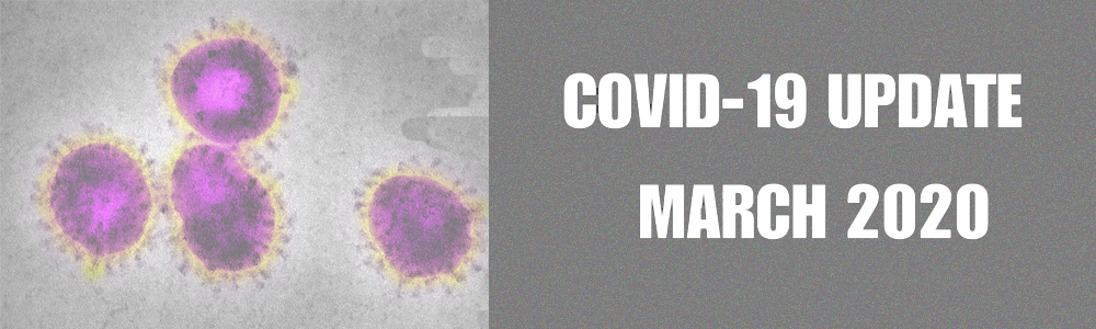 COVID-19 Update - March 2020