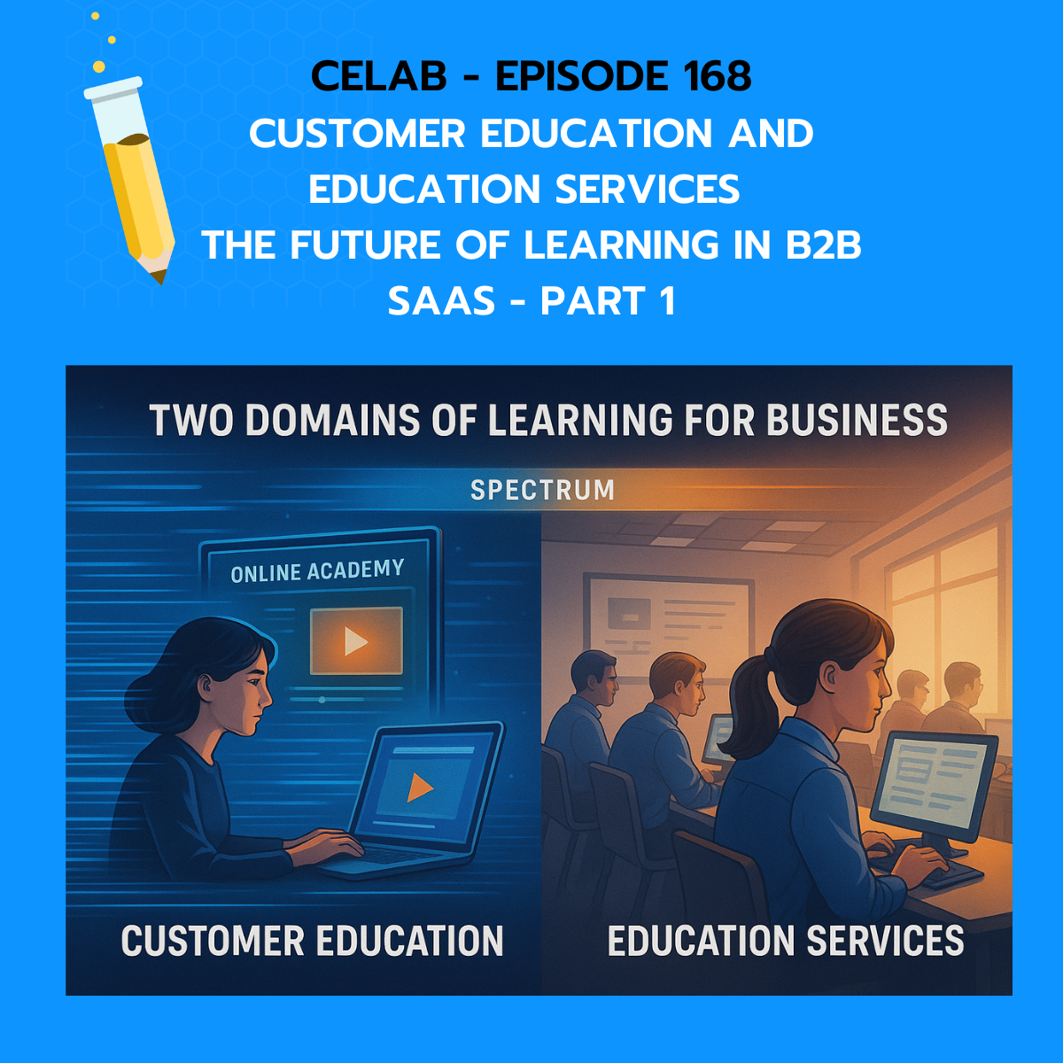 CELab - Ep 168 - Customer Education and Education Services - The Future of Learning in B2B SaaS - Part 1