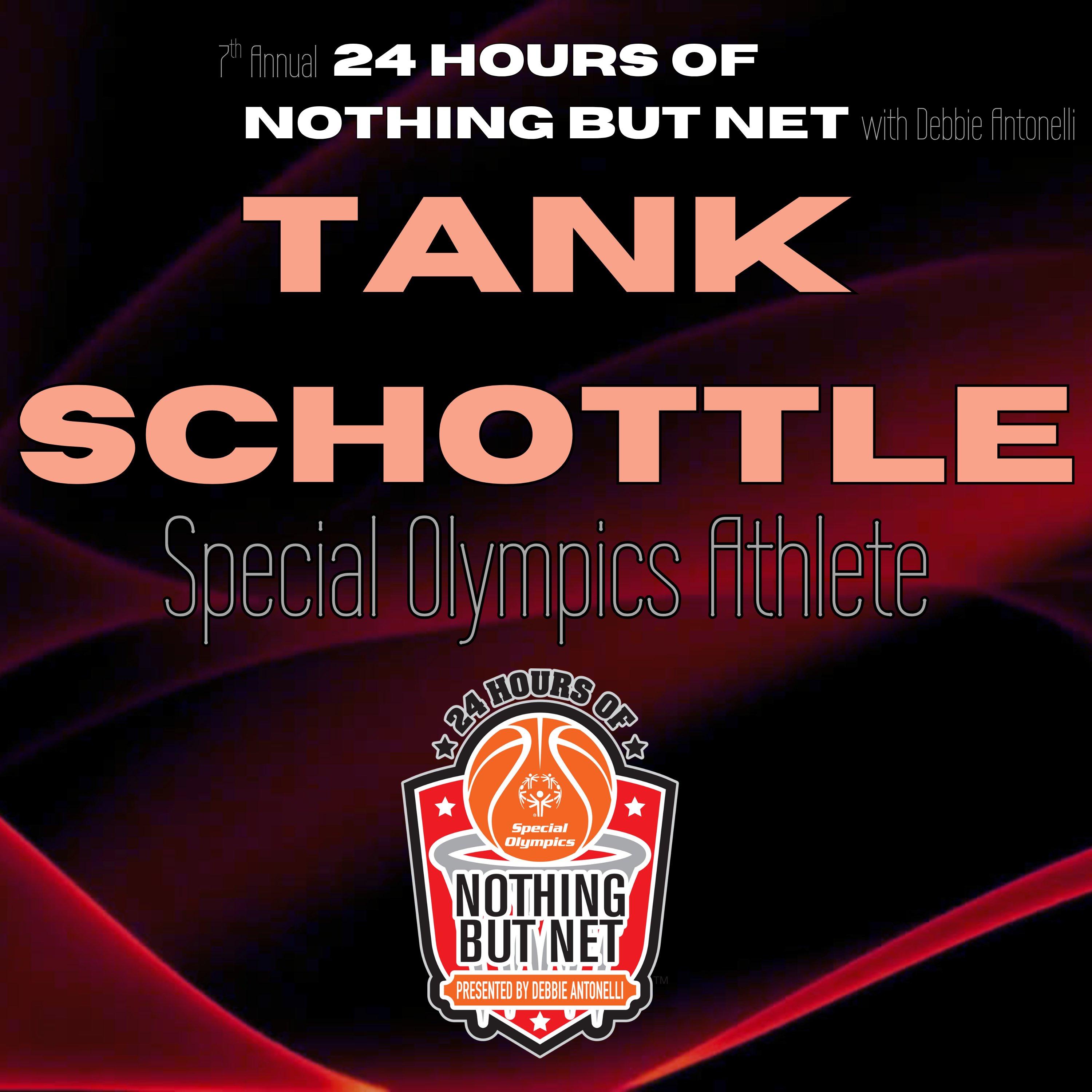 Tank Schottle, Special Olympics Athlete