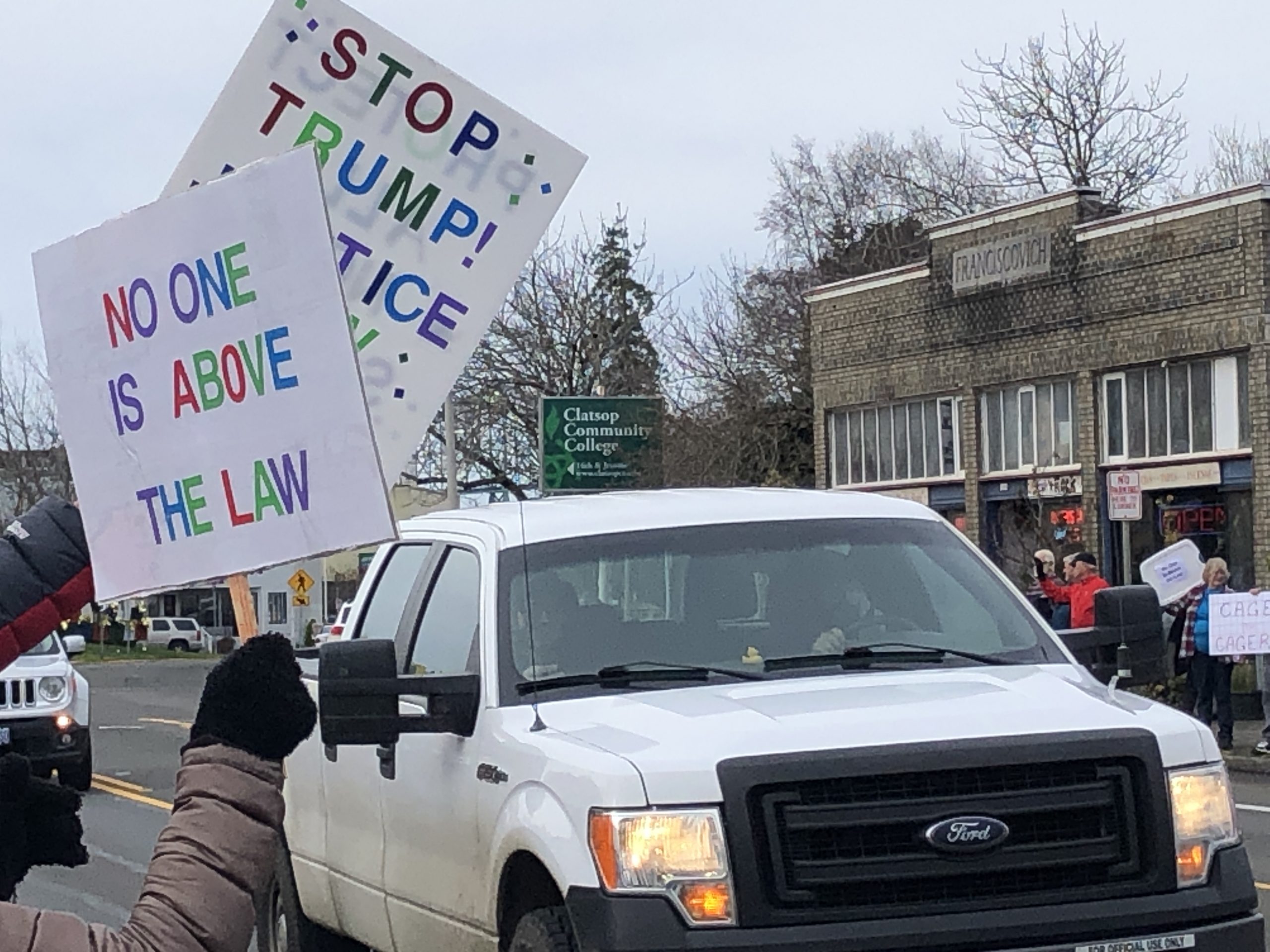 Local News: Afghanistan vet joins Astoria impeachment rally