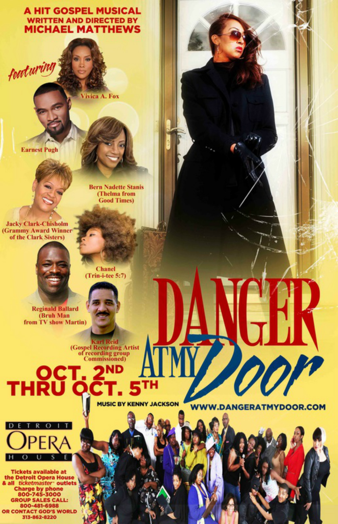 Earnest Pugh Finds Some &#8216;Danger At His Door&#8217; [[Interview]]