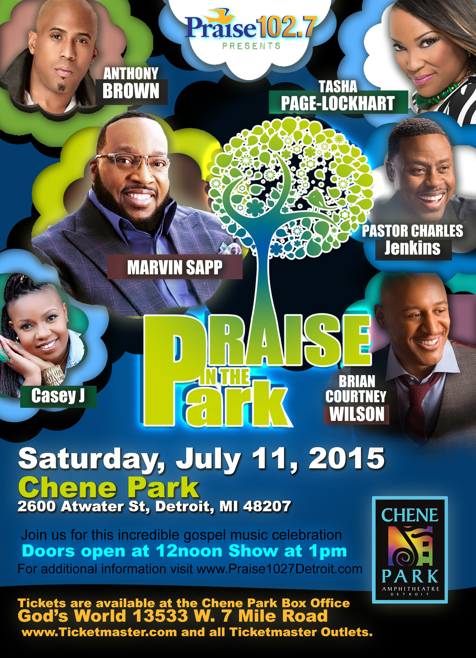 Praise In The Park 2015: Tasha Page-Lockhart