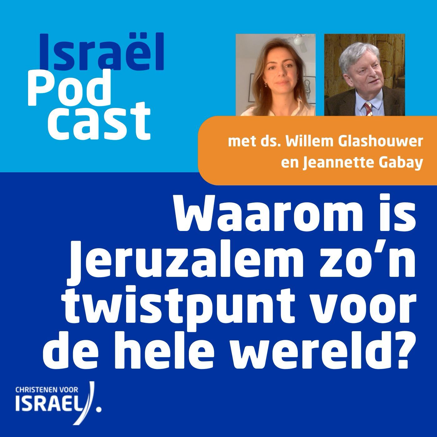 Uitzending 18 oktober - Waarom maakt iedereen zich zo druk om Jeruzalem? Ds. Willem Glashouwer legt het uit