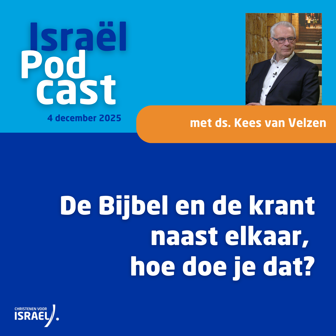 Uitzending 4 december • De Bijbel en de krant naast elkaar, hoe doe je dat?