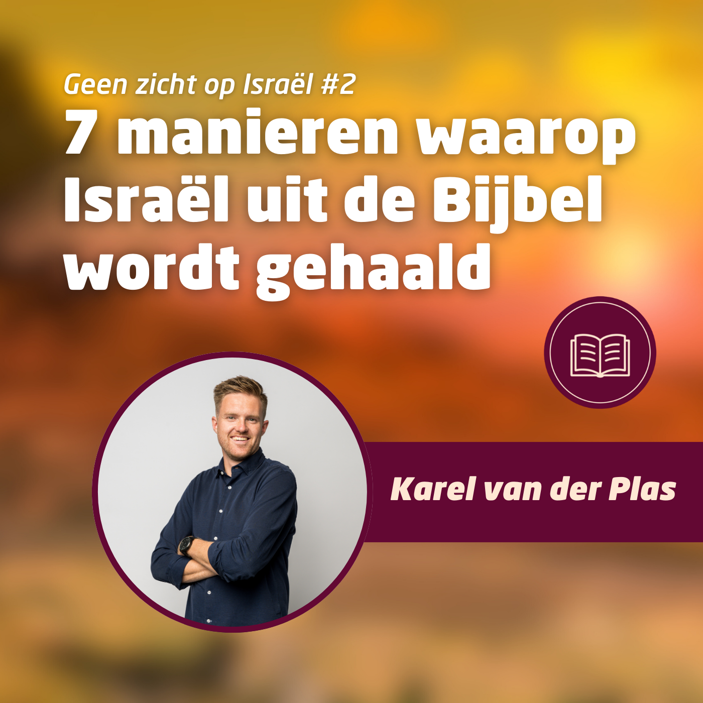 Geen zicht op Israël #2 • Karel van der Plas
