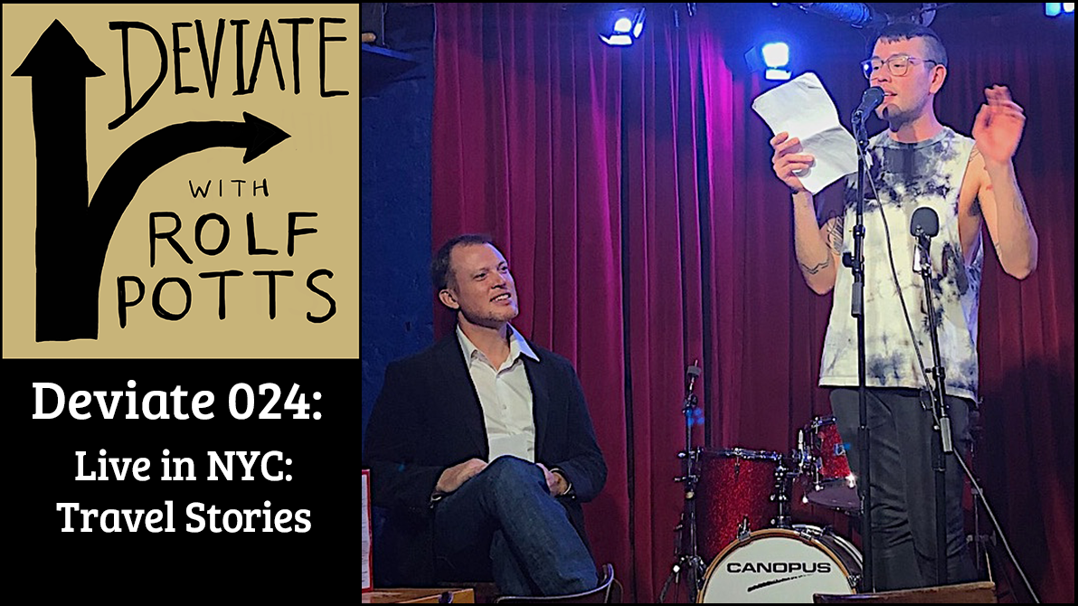 Deviate Live in New York City: Travel Stories and Souvenirs