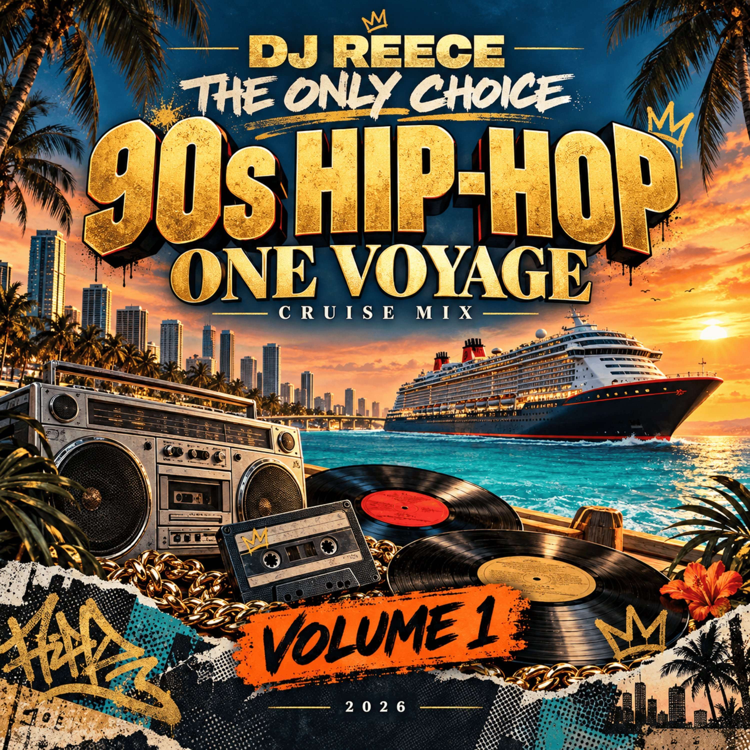 90's Hip-Hop | ONE Voyage 2026 Cruise Mix - Vol 1