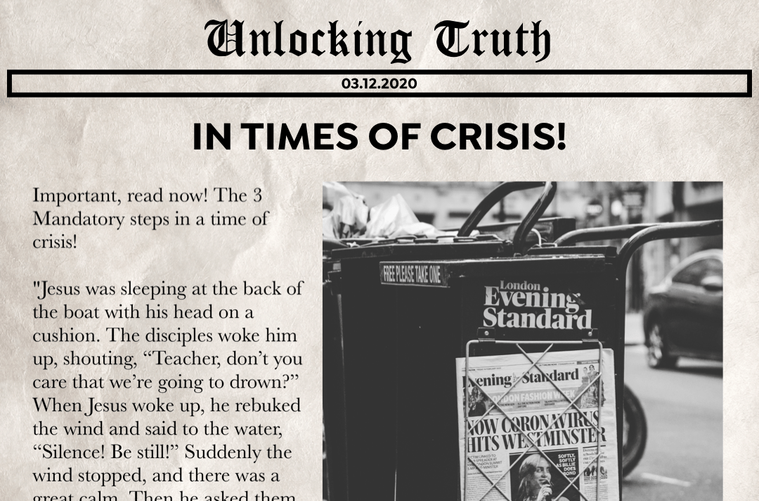Unlocking Truth | In Times Of Crisis
