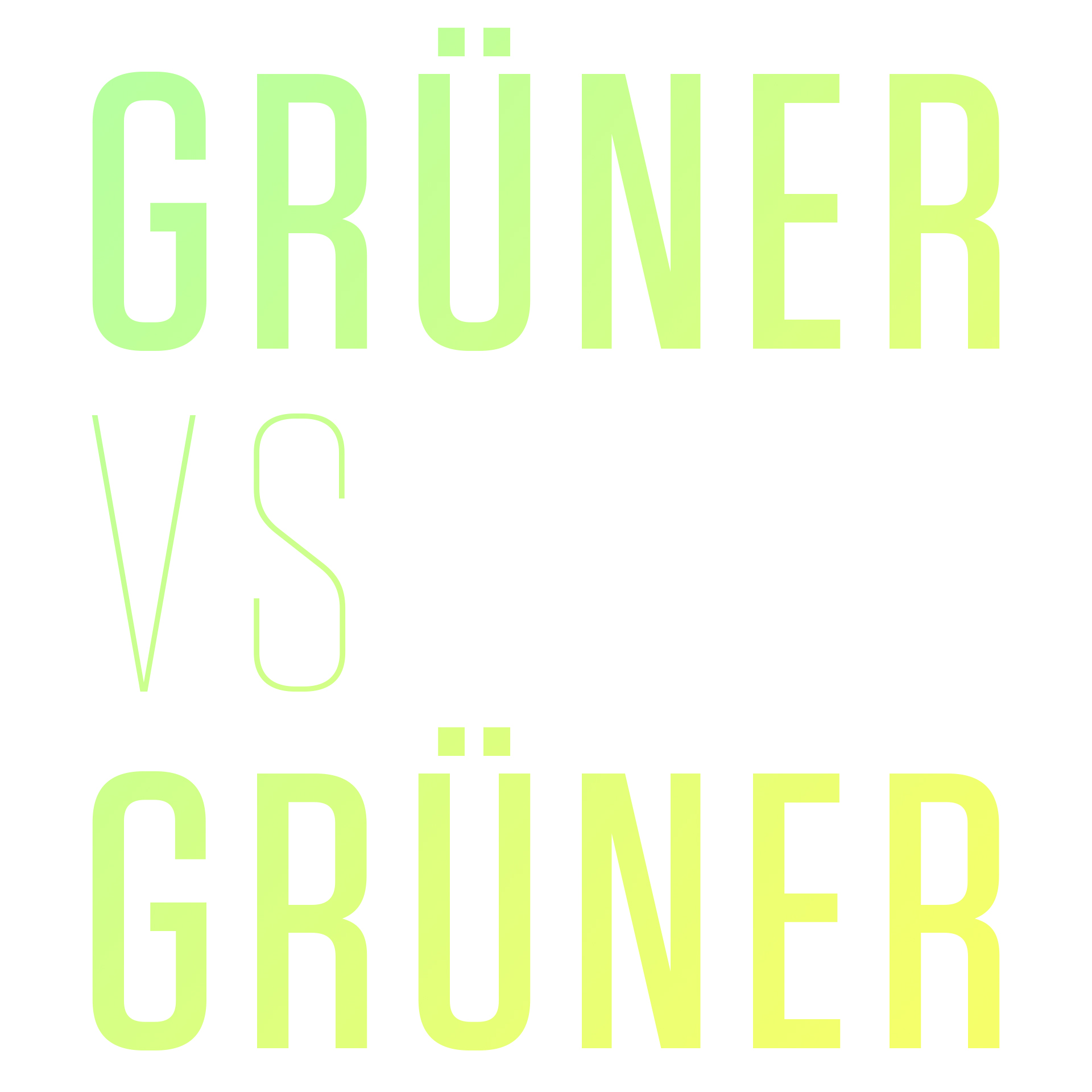 Episode 88: Grüner VS Grüner