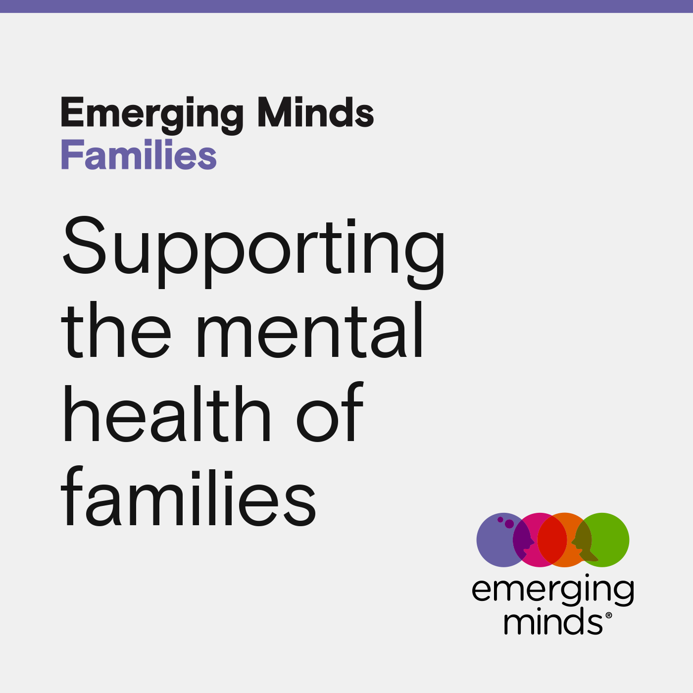 Emerging Minds Families podcast introduction