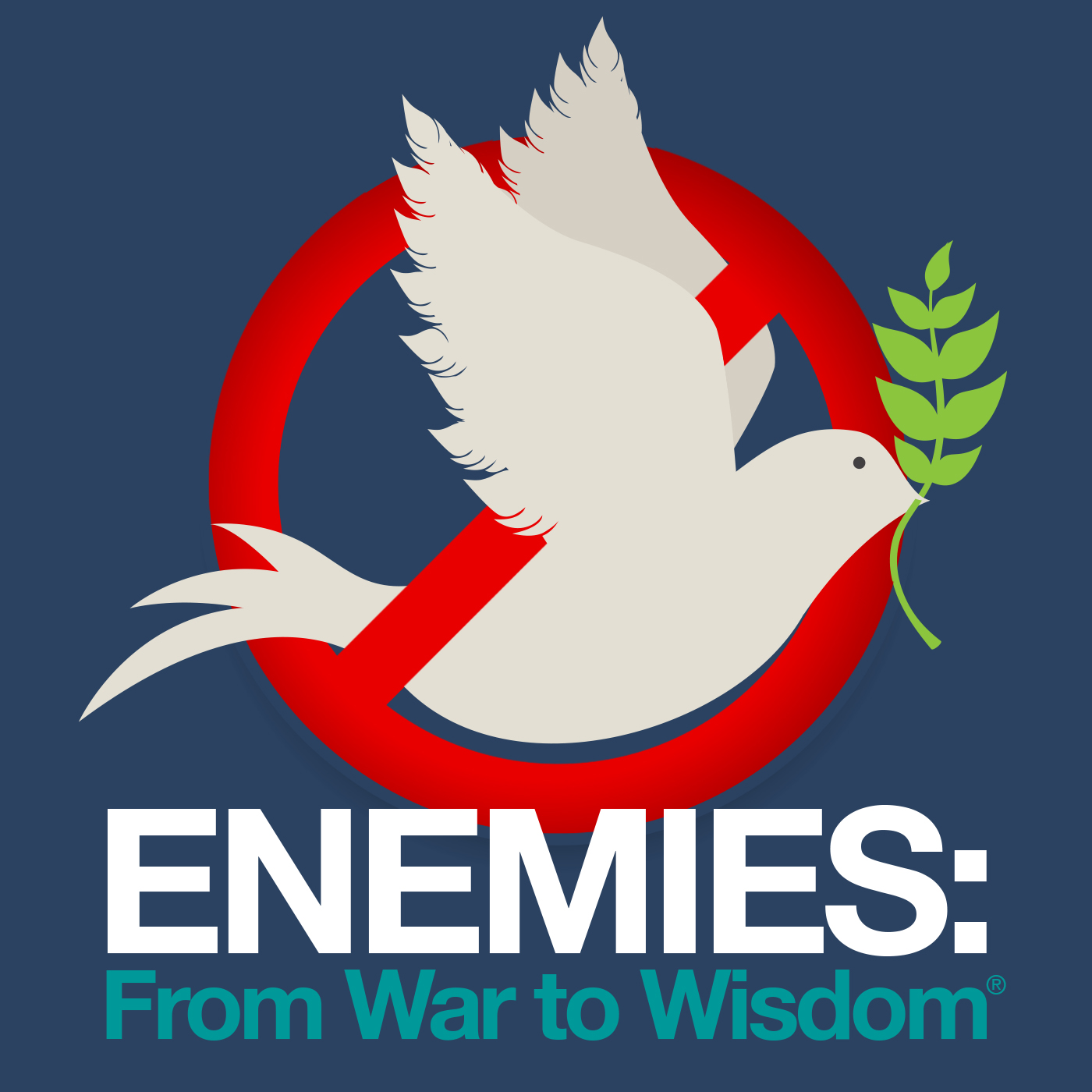 ENEMIES: From War to Wisdom Episode 32: The Dove is Never Free: Our Podcast Logo