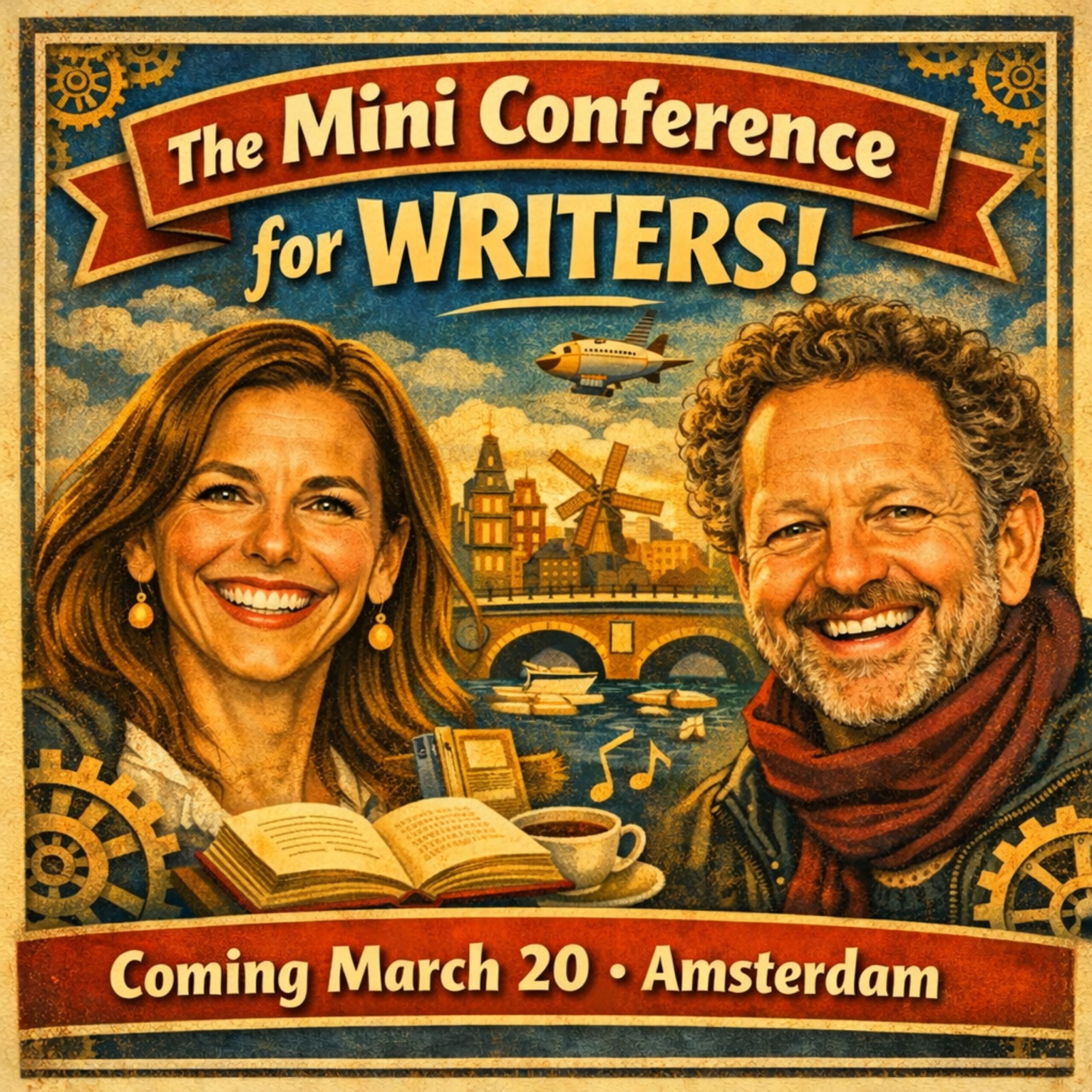 re516: From Book Idea to Book in Hand — Stories Unfold Indie Publishing Night (Amsterdam • Mar 20) (with Hannah Huber of Storyhouse Works)