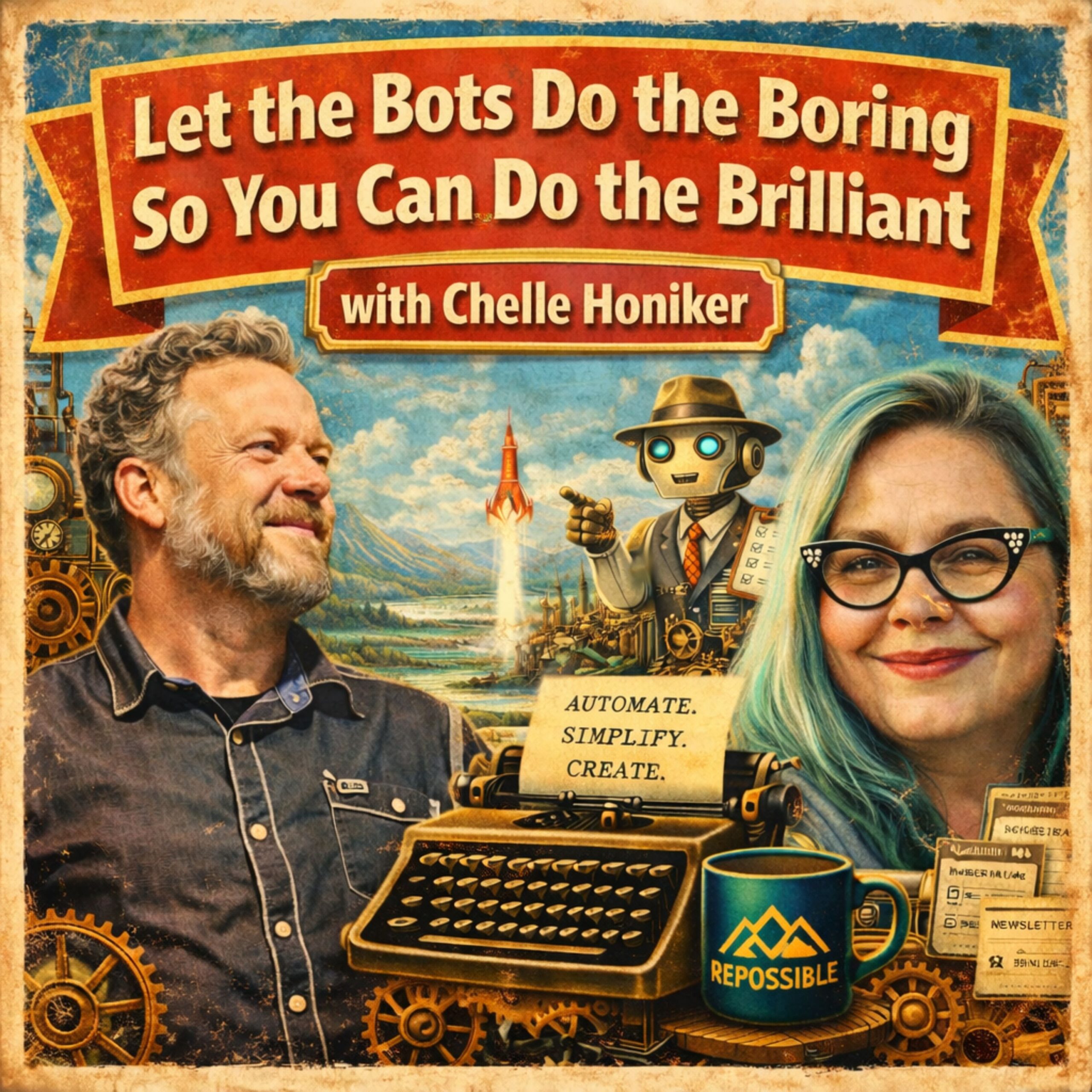 re530: Let the Bots Do the Boring So You Can Do the Brilliant" with Chelle Honiker