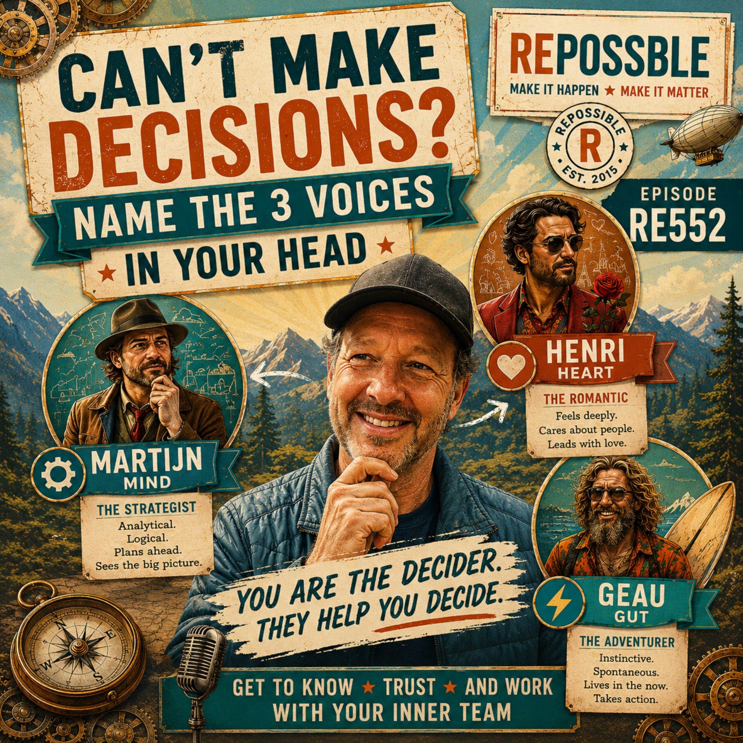 re552: Can’t Make Decisions? Name the 3 Voices in Your Head