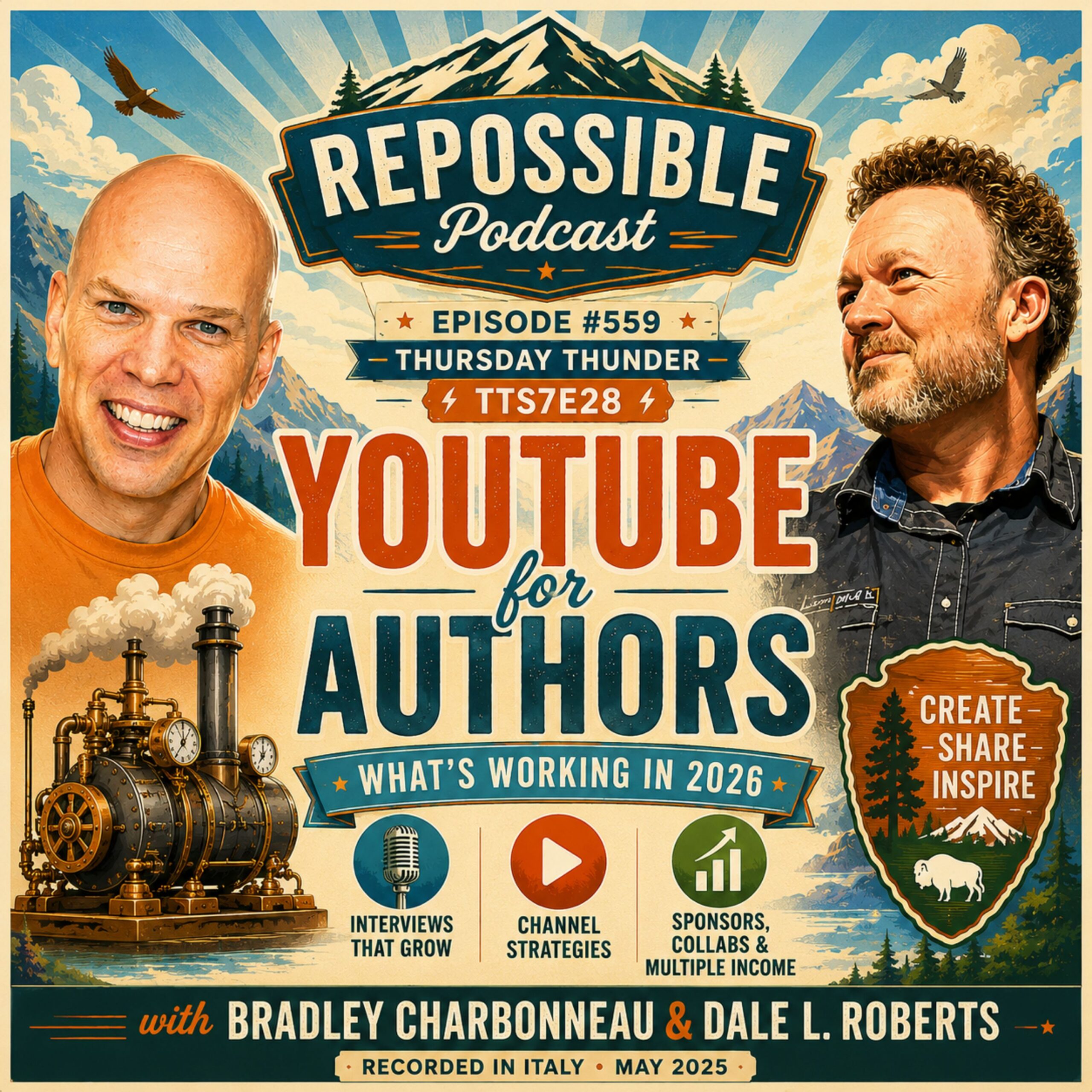 re559: How Authors Can Win on YouTube in 2026 with Dale L. Roberts