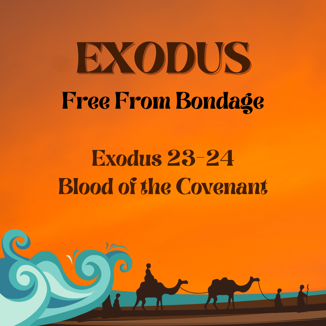 Exodus 23-24 &#8211; The Blood of the Covenant