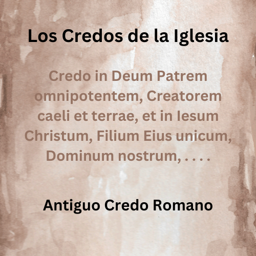 Antiguo Credo Romano