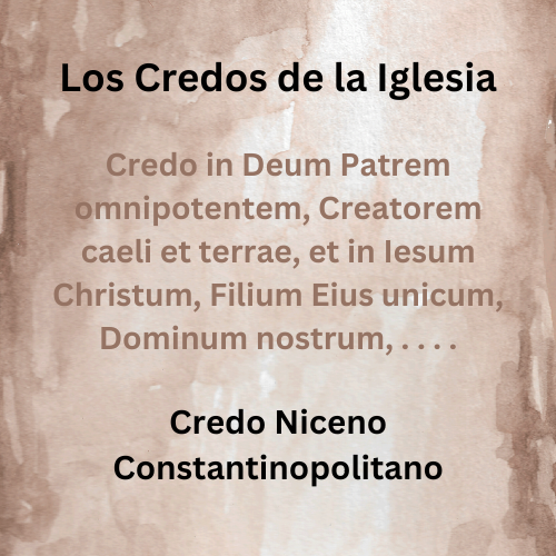 Credo Niceno Constantinopolitano