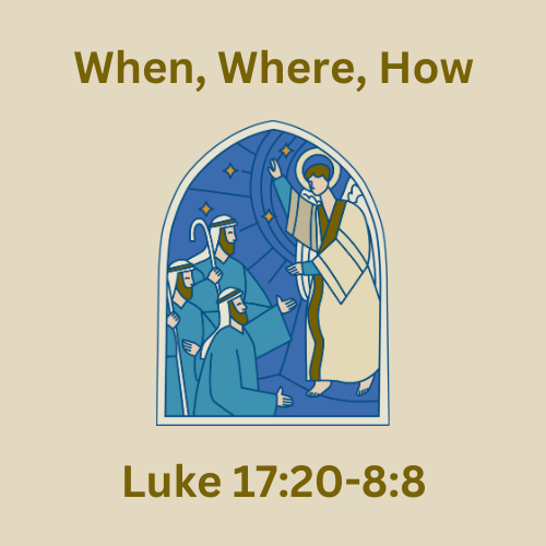 Luke 17:20-18:8 - When, Where, How