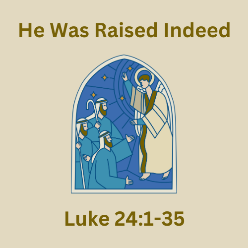 Luke 24:1-35 - He Was Raised Indeed