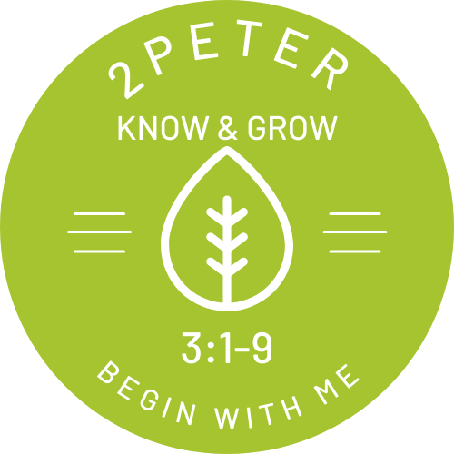 2 Peter 3:1-9 - Begin with Me