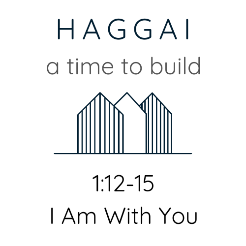Haggai 1:12-15 - I Am With You