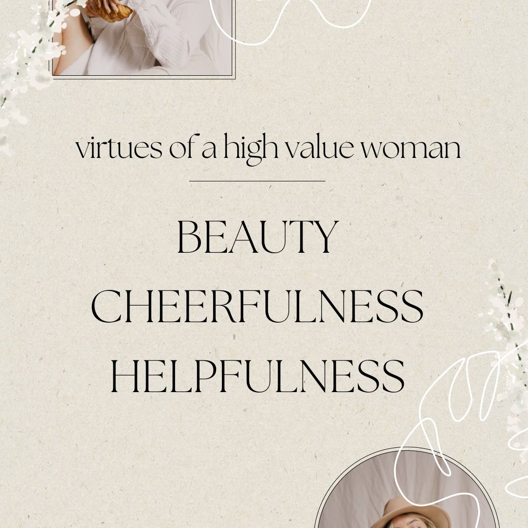 How To Be a High Value Woman