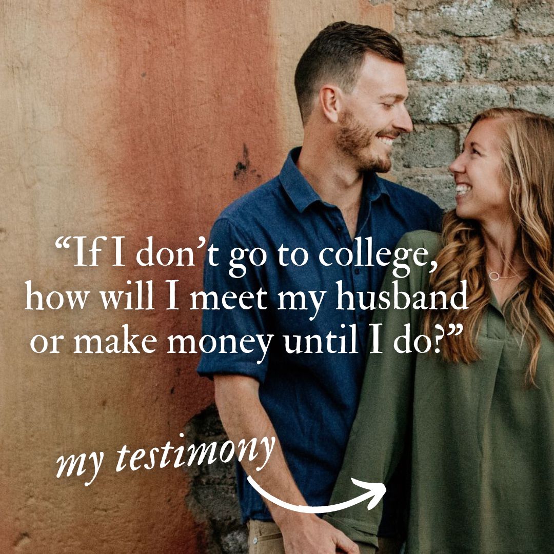 Biblical Femininity: Trusting God with Marriage and Money. My Testimony