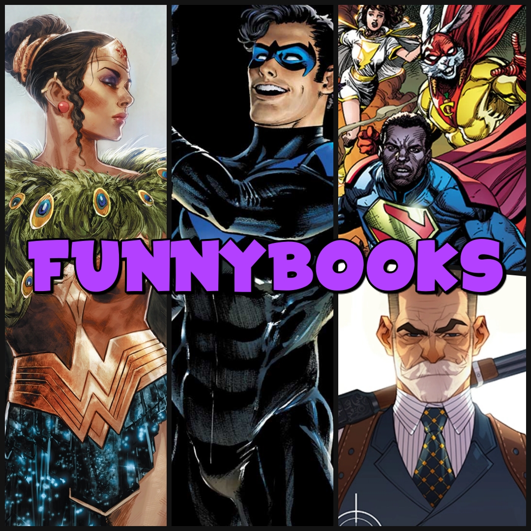 Funnybooks Chats Wonder Woman Historia, JL Incarnate, and King of Spies!