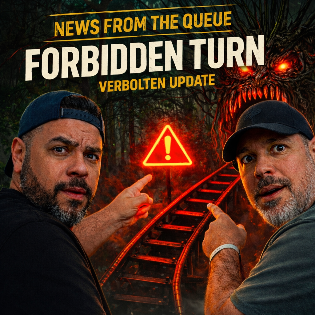 New at Busch Gardens Williamsburg: Verbolten Construction, Food & Wine & More | News From The Queue episode artwork