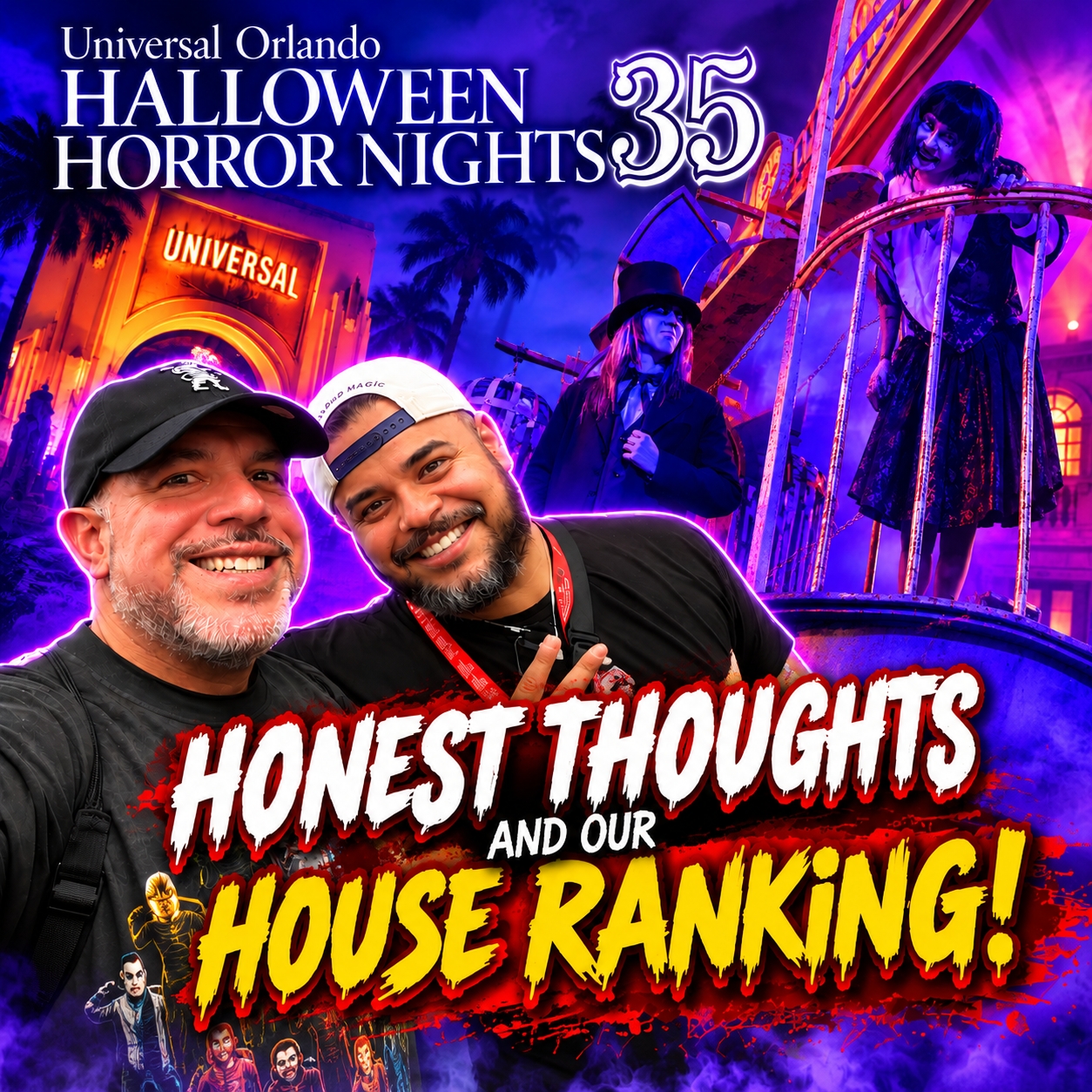 We Ranked EVERY House at Halloween Horror Nights 35! | News From The Queue