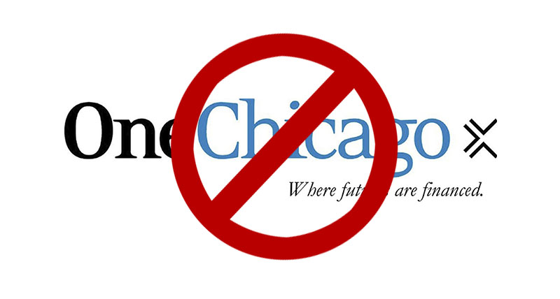 ONECHICAGO TO CLOSE ON SEPTEMBER 18 FOR TRADING. LONG LIVE ONECHICAGO.