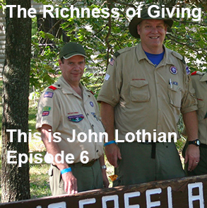 The Richness of Giving - A John Lothian Commentary from 2012 -John Lothian News
