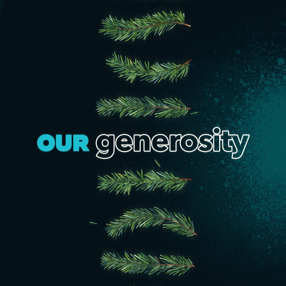 our generosity: Generosity is a Team Sport