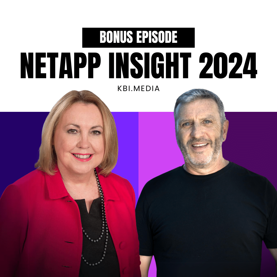 From NetApp INSIGHT - KB On The Go | Mignona Coté, Global Chief Security Officer and Matt Watts, Chief Technology Evangelist