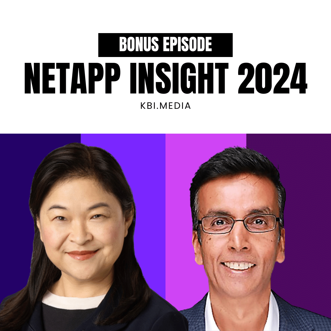 From NetApp INSIGHT - KB On The Go | Haiyan Song, Executive Vice President & General Manager, CloudOps and Sandeep Singh, Senior Vice President & General Manager, Enterprise Storage