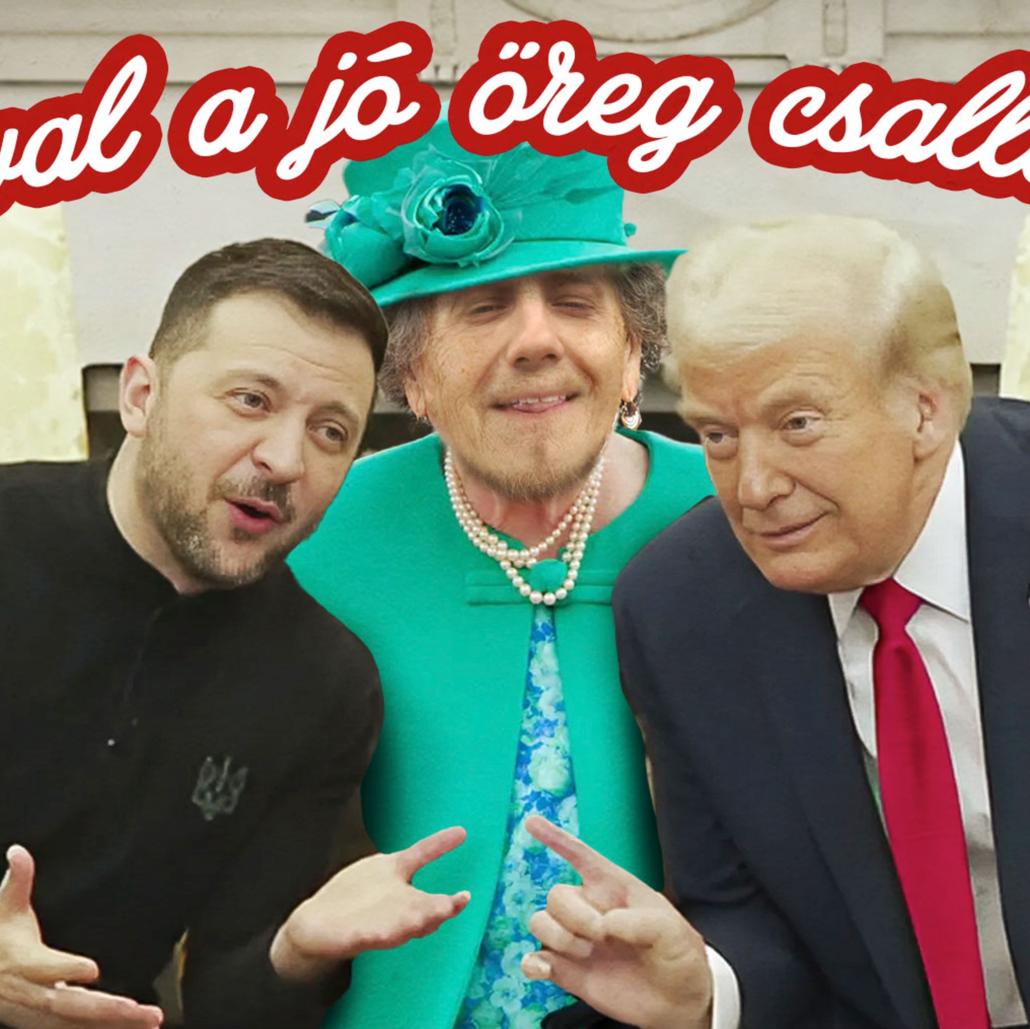 Szaval a jó öreg csallóközi: Maj csinállok én rendët! 