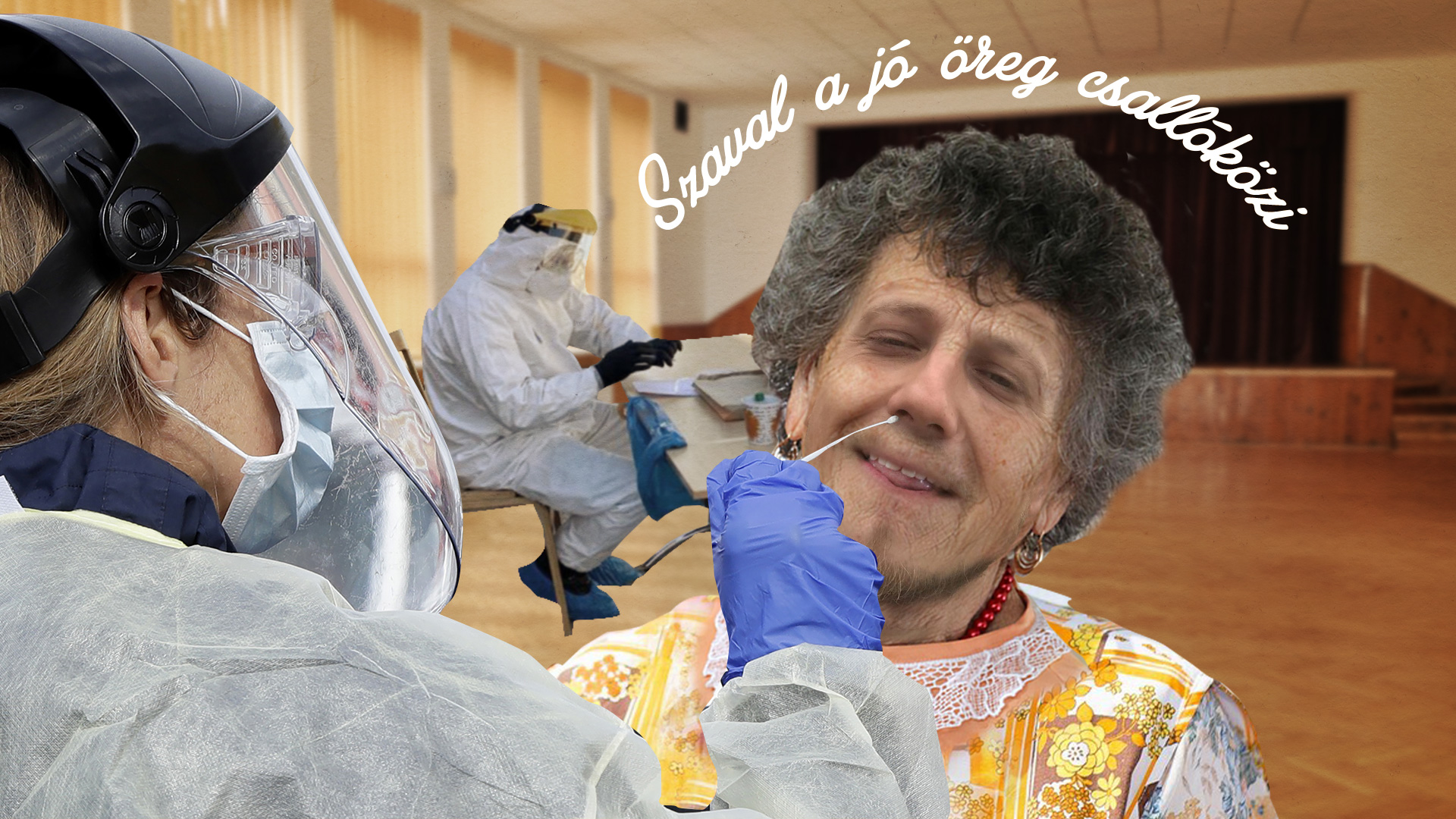 Szaval a jó öreg csallóközi: Letëszteetetëk!