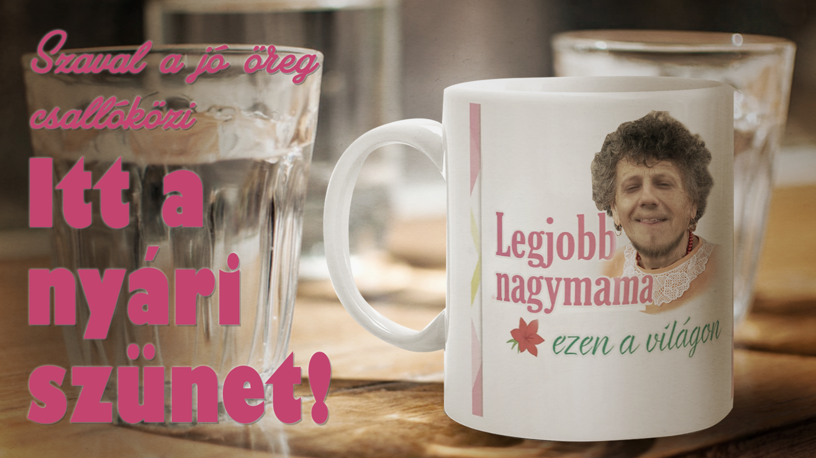 Szaval a jó öreg csallóközi: Itt a nyári szünet!