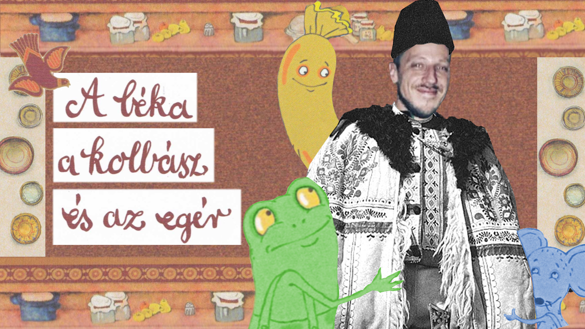 A mesélő könyvéből: A béka, a kolbász és az egér