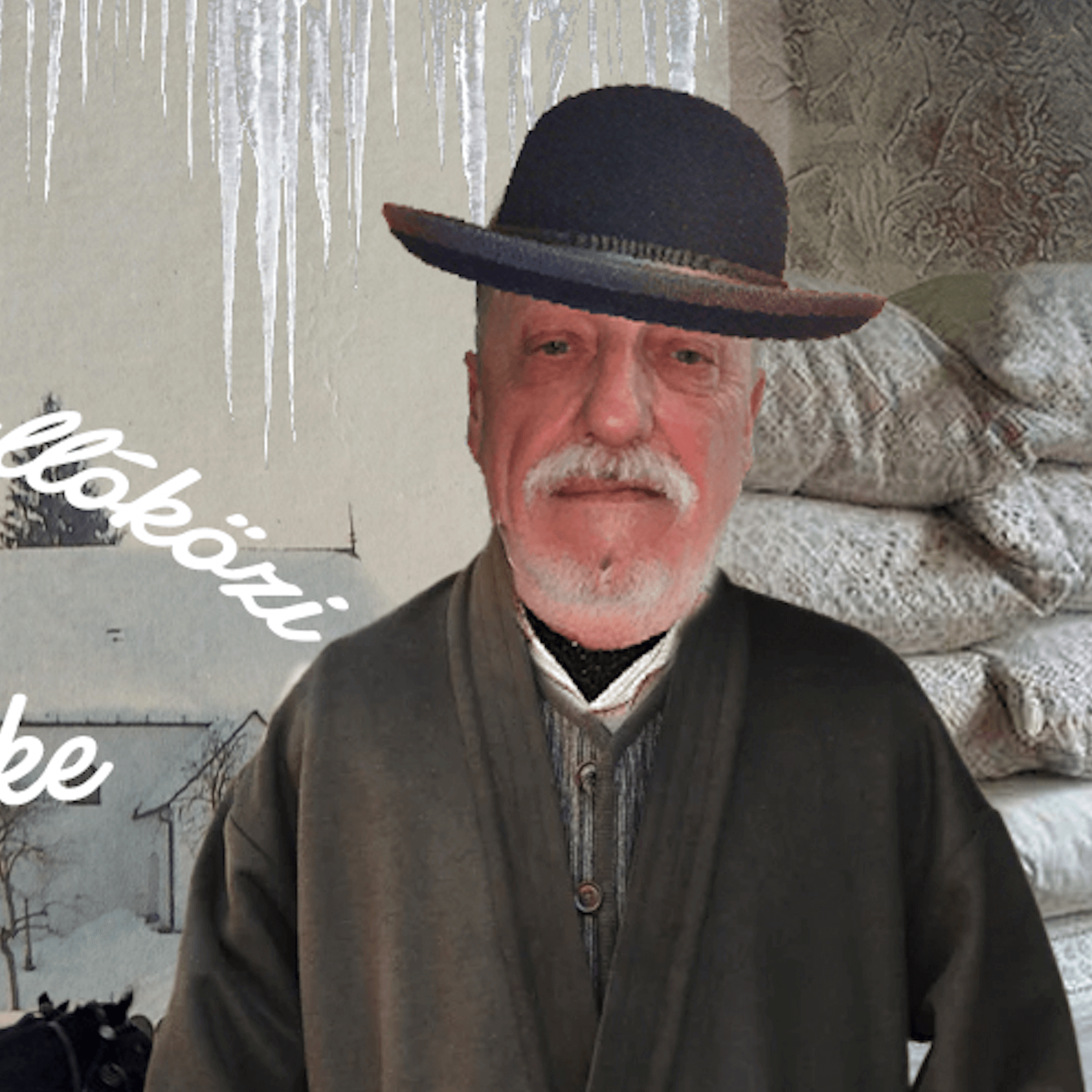 Tanítt a jó öreg csallóközi: Téli nyelvlecke Gyulabáttyú